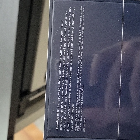 Apple HomePod mini NWT blue speaker - Picture 4 of 8